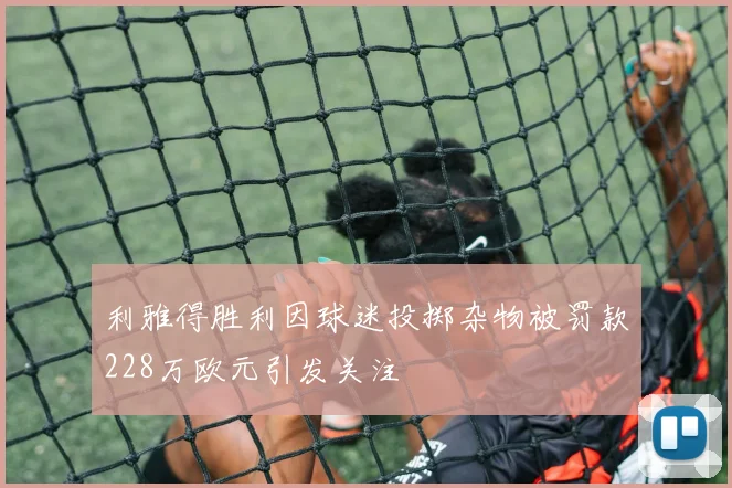 利雅得胜利因球迷投掷杂物被罚款228万欧元引发关注