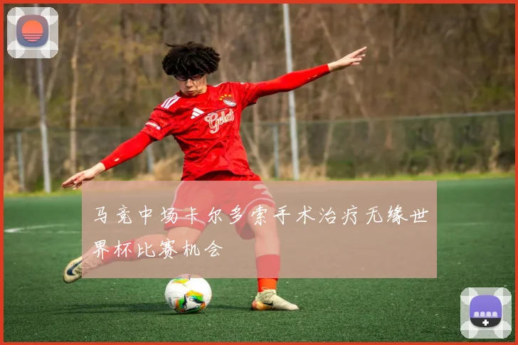 马竞中场卡尔多索手术治疗无缘世界杯比赛机会